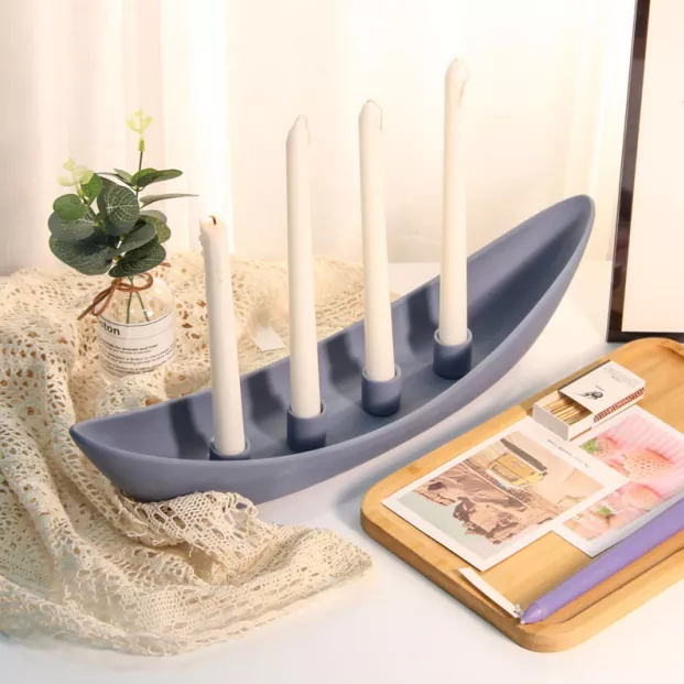 Ceramic Candlestick Holder အပြင်အဆင်