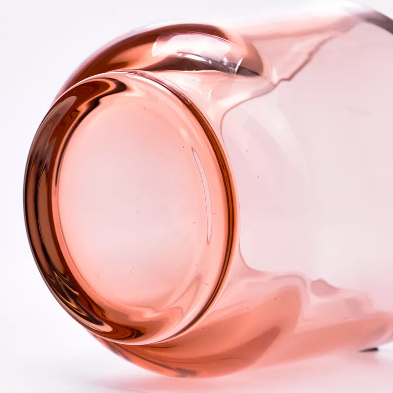ရောင်စုံ Glass Candle Holder