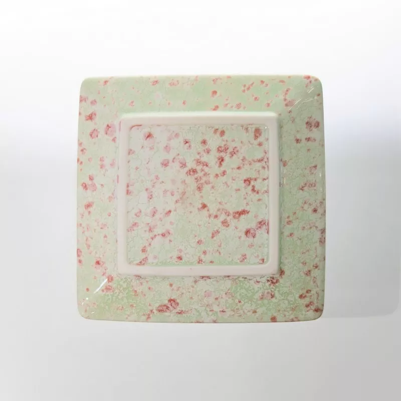 Square Small Speckled Ceramic Dish