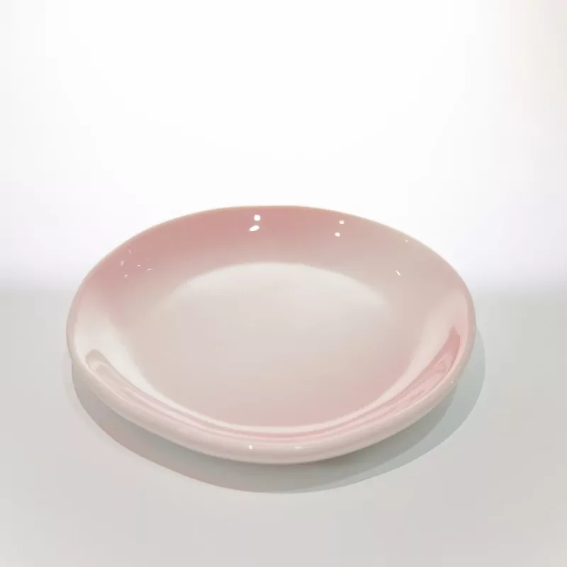 Minimalist Round Ombre ကြွေထည်အသေးစားပန်းကန် Minimalist Round Ombre ကြွေထည်အသေးစားပန်းကန်