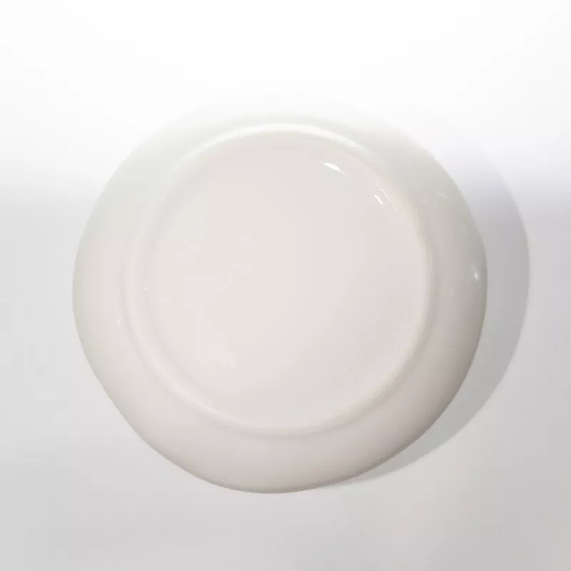 Minimalist Round Ombre ကြွေထည်အသေးစားပန်းကန်