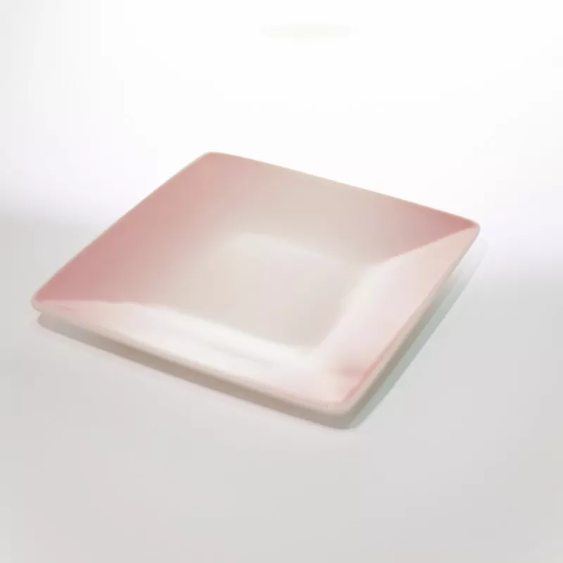 Minimalist Square Ombre ကြွေထည်အသေးစားပန်းကန်